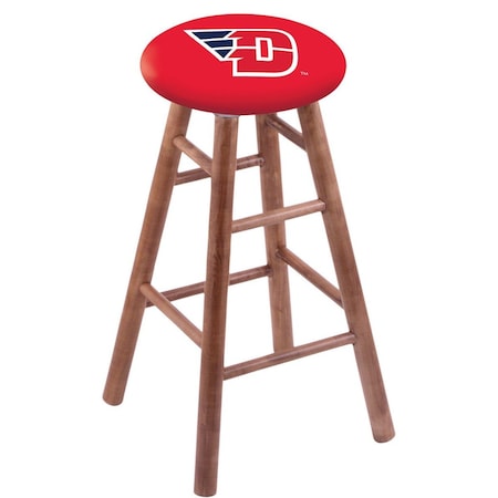 Holland Bar Stool Co Maple Counter Stool, Medium Finish, University of Dayton Seat RC24MSMed